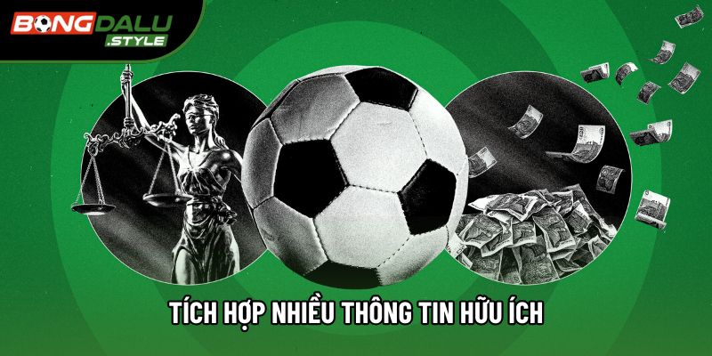 Tích hợp nhiều thông tin hữu ích Tích hợp nhiều thông tin hữu ích